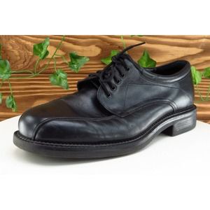 Nunn Bush Shoes Sz 11 M Black Derby Oxfords Leather Men‎